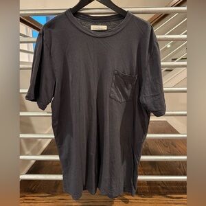 Imogene and Willie Faded Black 100% Cotton Tee Size X-Large